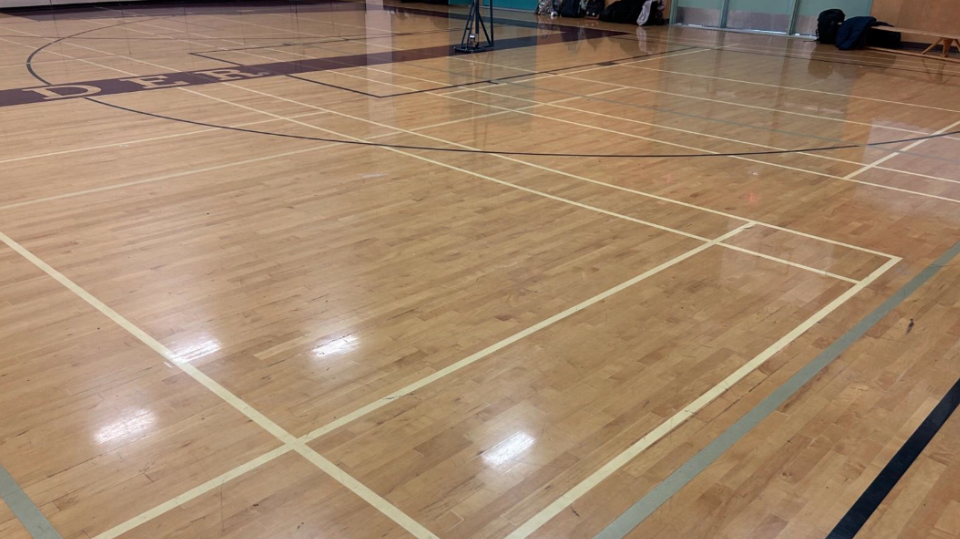 Supply and Install New Hardwood Gym Floor at Thomas Haney Secondary - Maple Ridge, BC